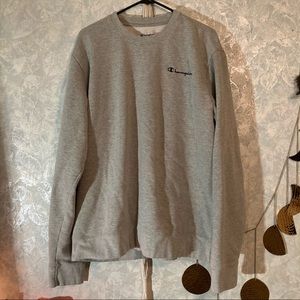 3/$20 Champion Grey crew neck